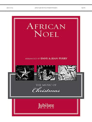 African Noel SATB choral sheet music cover Thumbnail